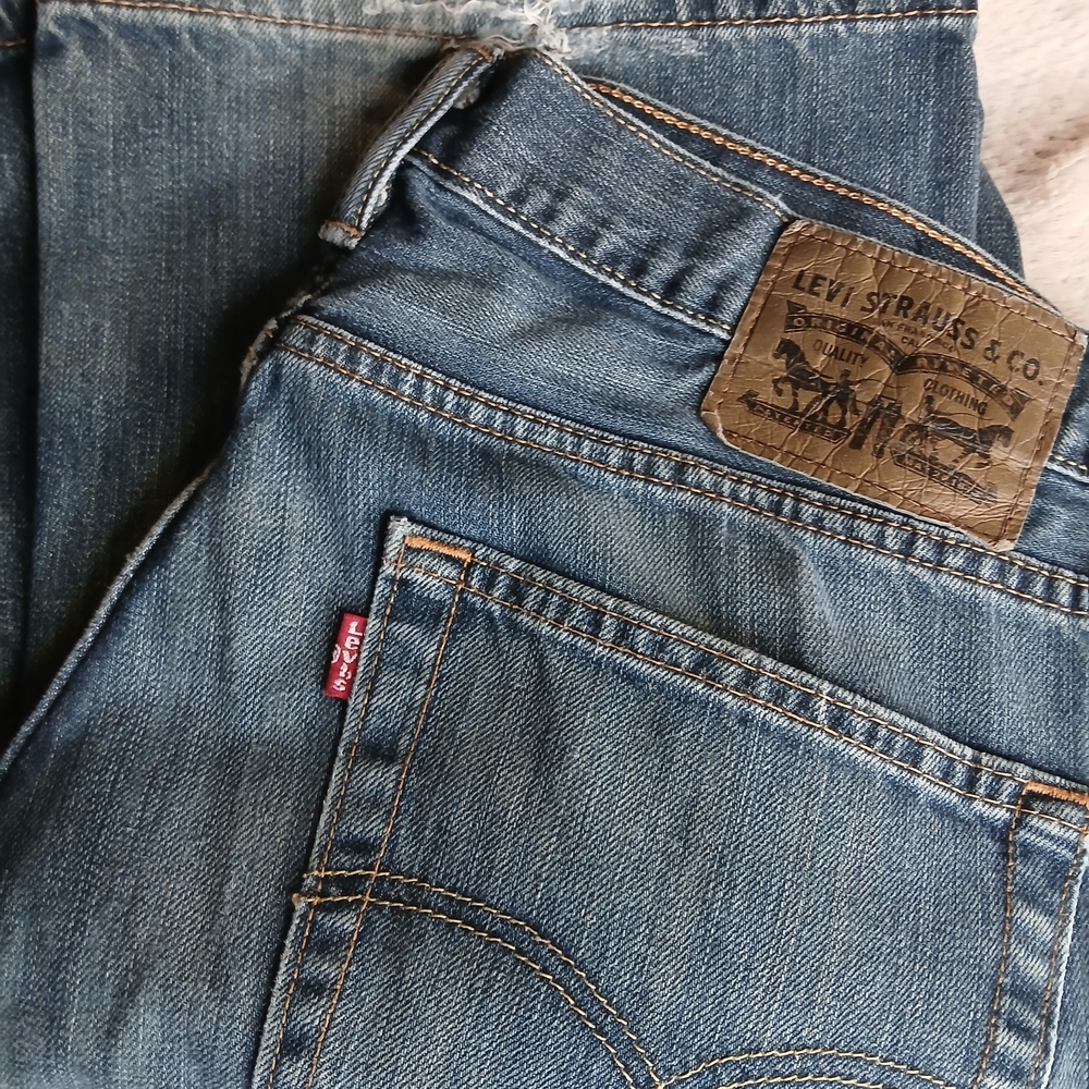 Levi's Men's Straight Jeans in Denim Blue